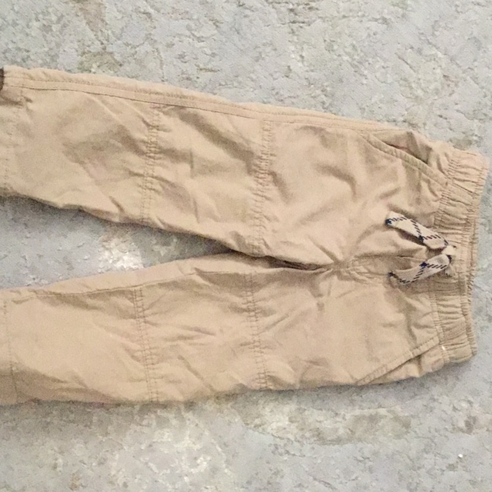 Gymboree 2T jersey lined khakis